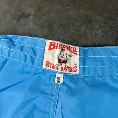 Birdwell Beach Britches Board Shorts Para Hombre Talla 28 Surf Hecho en EE. UU. Azul Blanco Foto 1 de 4