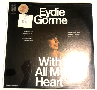 Eydie Gorme  With All My Heart Lp New sealed Mint vocal - Image 1 of 4