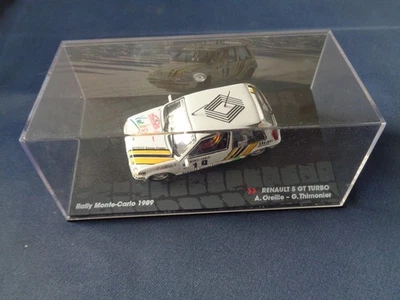 MODELLINO SCALA 1/43 RENAULT 5 GT TURBO RALLY MONTE CARLO 1989 OREILLE THIMONIER - Immagine 1 di 2