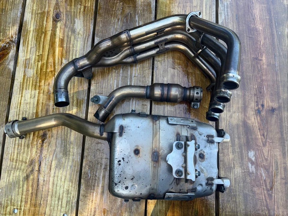 Sistema de cabeçalho silenciador de escape completo Yamaha Fz6 2006  - Imagem 1 de 1