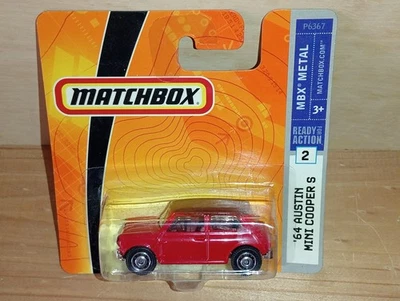 Matchbox Superfast / MB 765 - '64 Austin Mini Cooper - Red - Black Roof  - Image 1 of 4