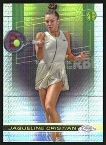 2024 Topps Chrome Tennis Prism Refractors #144 Jaqueline Cristian - Bild 1 von 2