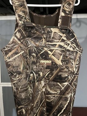 Vadeadores impermeables transpirables aislados Rogers Realtree Max 5 2N1 talla 10 Foto 1 de 3