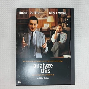 Analyze This (DVD, 1999) Robert De Niro, Billy Crystal Snapcase - Picture 1 of 7