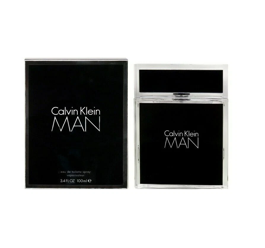 MAN by Calvin Klein 3.4 / 3.3 oz edt eau de toilette Men CK Cologne 100 ml NIB - Image 1 of 1