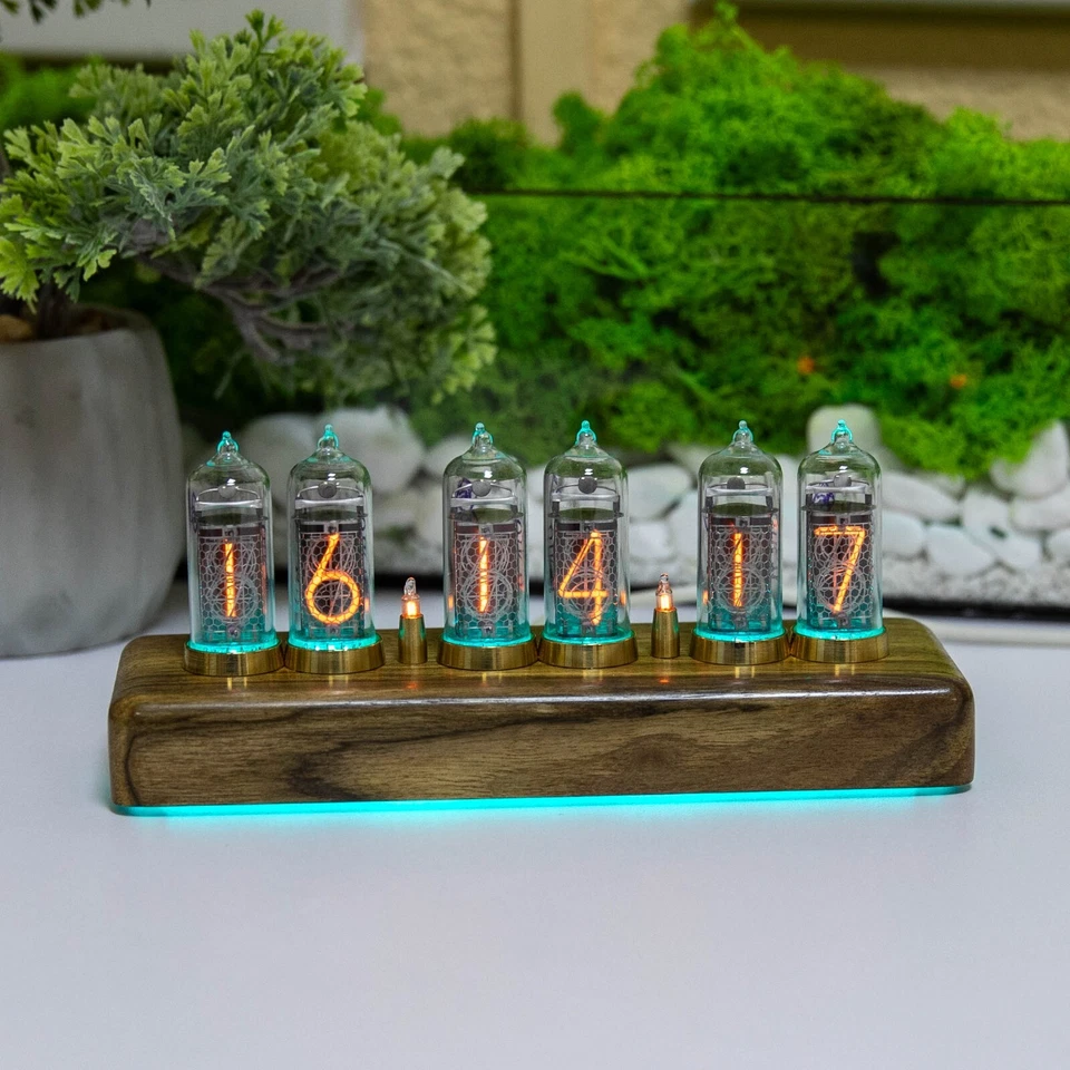 Nixie Tube Clock Pulsar IN-14 6-tubes - Image 1 of 4