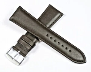 24MM LAMMLEDER DUNKELBRAUN GEPOLSTERTES UHRENARMBAND ROCHET HOHE QUALITÄT £19,95 - Bild 1 von 7