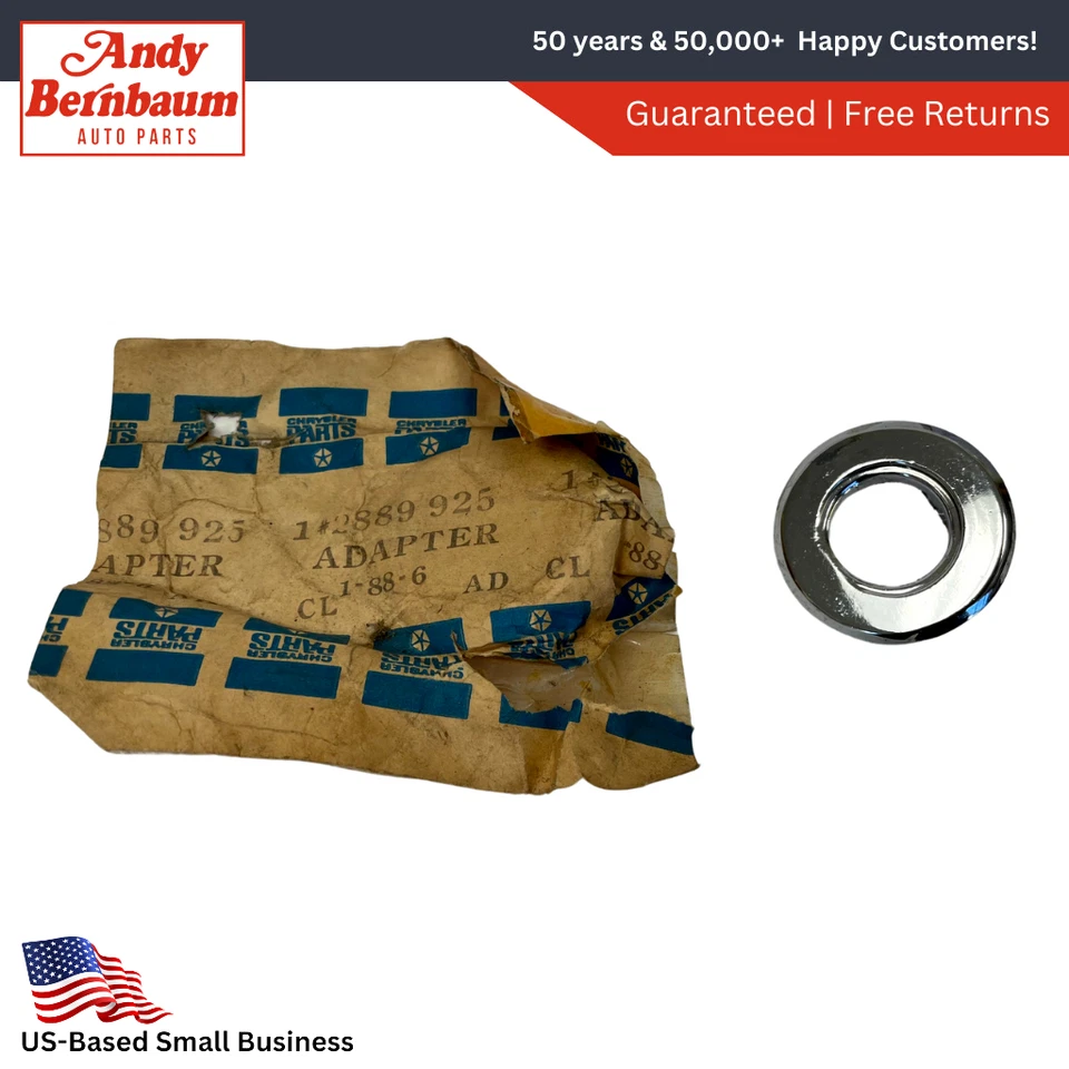 Dodge Coronet Charger 1968-1970 adaptador de montaje de antena manual 2889925 nuevo de Lote Antiguo Foto 1 de 4