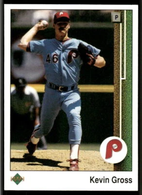 1989 Upper Deck #31 Kevin Gross - Image 1 of 2