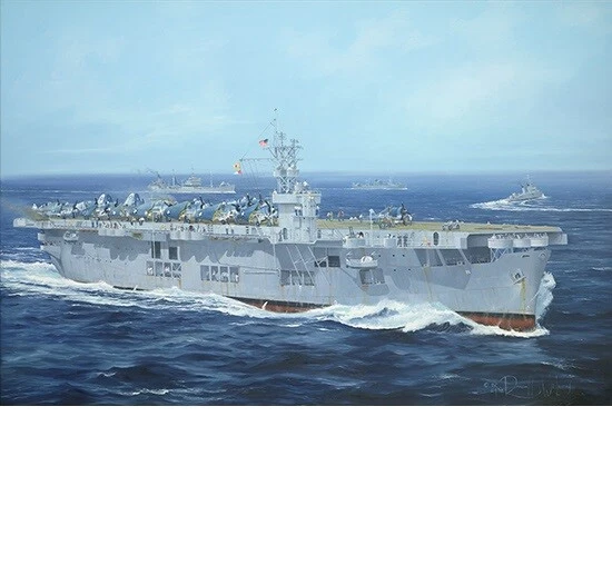 Trumpeter 1/350 USS CVE-26 Sangamon - Image 1 of 1