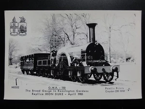 GREAT WESTERN RAILWAY Replica of IRON DUKE - Pamlin Print Postcard No.M3532 - Bild 1 von 1