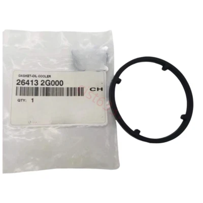 Genuine Oil Cooler Gasket For HYUNDAI Sonata Tucson Santa Fe Kia Optima Sorento - Image 1 of 4