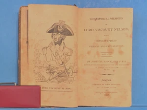Biographical Memoirs of Lord VISCOUNT NELSON   by John Charnock   1807  e706 - Imagen 1 de 12
