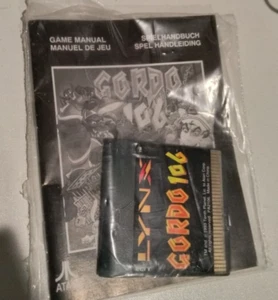 Gordo 106 Atari Lynx NEU Cartridge und Handbuch ohne Karton - Bild 1 von 1