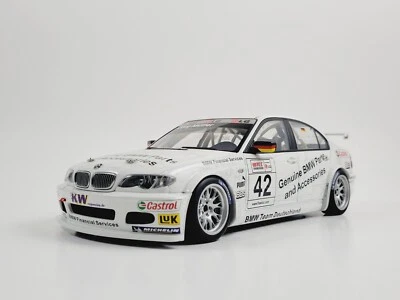 Autoart 1:18 2005 BMW 320i WTCC coche de carreras modelo diecast | #42 J Muller Foto 1 de 4