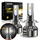 2x H7 LED Headlight Bulb Conversion Kit High Low Beam Headlamp 6500K Super White