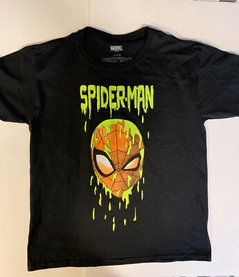 Spiderman t shirt kids large. NWOT. Glows In The Dark - Image 1 of 4