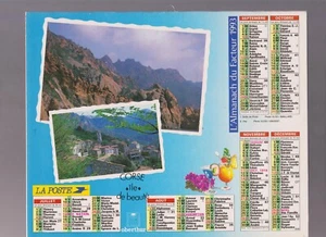  almanach calendrier du facteur 1993 couverture corse ile de beauté  - Imagen 1 de 2