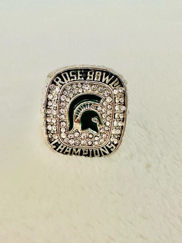 2013 Michigan State Spartans Rose Bowl Ring Championship Ring, Ships From US Cover