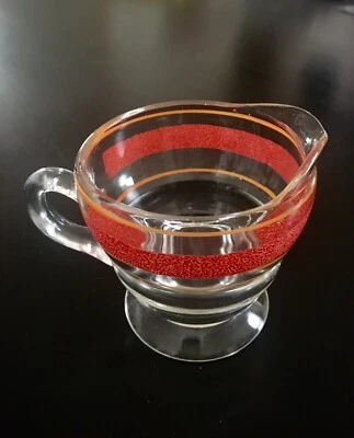 Creme Vintage Bartlett Collins Texturizado Vermelho com Acabamento Laranja - Imagem 1 de 4