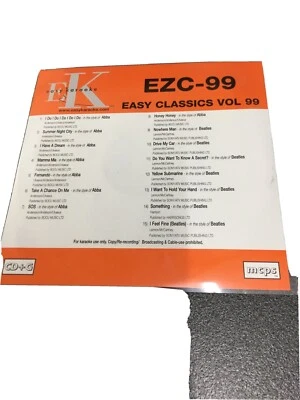 Easy Karaoke Easy Classics EZC 99 - Image 1 of 2