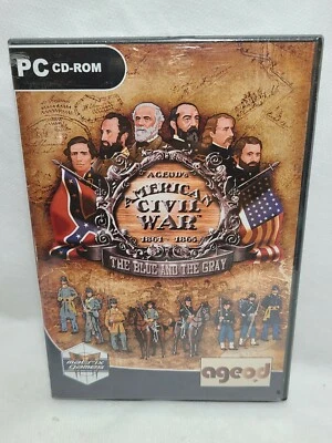 Ageod's American Civil War The Blue and the Gray Matrix Games PC CD-ROM 2007 New - Image 1 of 4