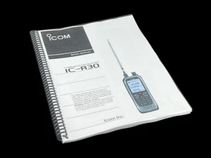 Icom IC-R30 Instrukcja: 68 stron, w zwoju, kolor, bezpłatna wysyłka - Zdjęcie 1 z 2