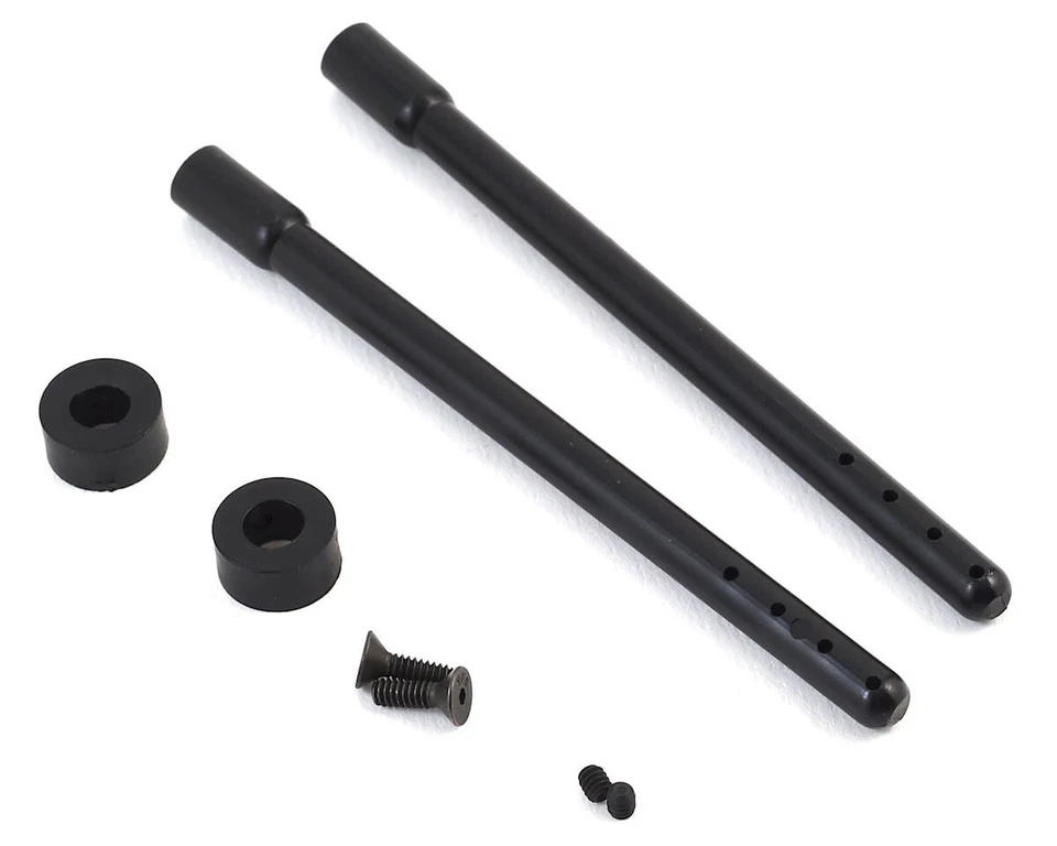 Duratrax 2614 Nylon Body Post Black 4" (2) - Image 1 of 1