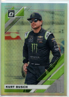 2020 Donruss Racing NASCAR Optic HOLO SILVER Parallel #31 Kurt Busch - Image 1 of 2