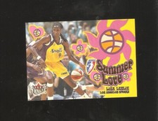 lisa leslie  2002 ultra wnba summer love,insert,