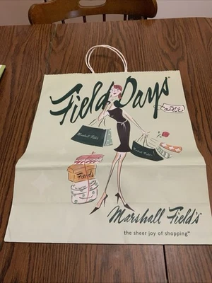 Marshall Field's “Field Days” Shopping Bag Vintage - Image 1 of 4