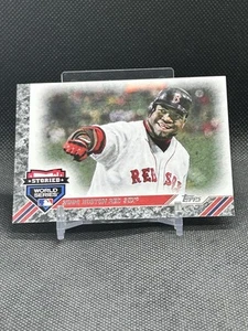 2017 Topps Storied World Series David Ortiz #SWS-8 NM/MT BOSTON RED SOX - Bild 1 von 2