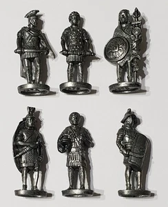 Soldatini Kinder figurines en metal Serie Romani 40mm ferro base numerata - Foto 1 di 2