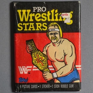 Vintage 1985 Topps WWF Pro Wrestling Stars Wax Pack Factory Sealed Please Read - Picture 1 of 2
