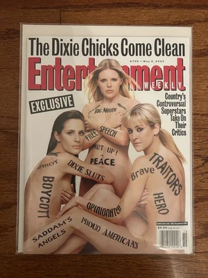 Vintage {May 2003} "ENTERTAINMENT WEEKLY" {THE DIXIE CHICKS} Magazine, NO LABEL! Foto 1 de 4