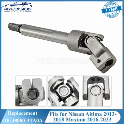 Lower Steering Column Shaft For Nissan Altima 2013-18 Maxima 2016-23 48080-3TA0A - Image 1 of 4