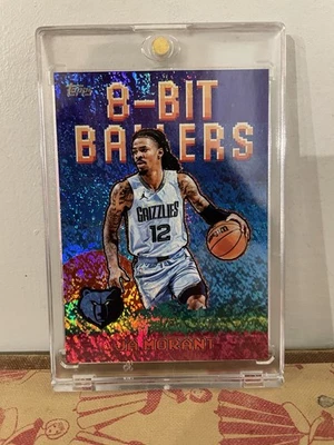 2025-26 Topps - 8-Bit Ballers Ja Morant #8B-12 Red Holofoil 1/5 - Image 1 of 4