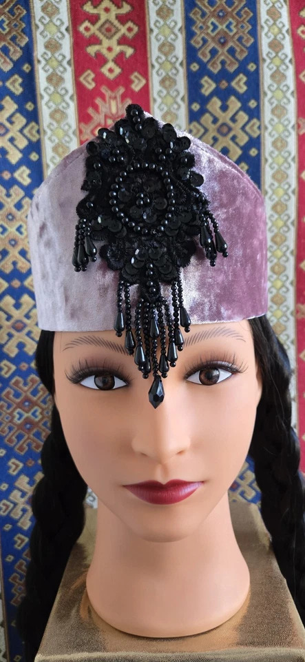 Tocado Danza Tradicional Cultural Armenia Danza Disfraz Tocado Tiara Foto 1 de 4