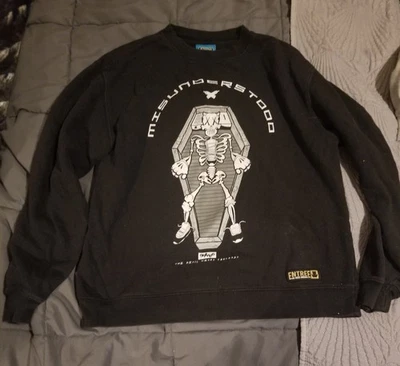 VTG Y2K Entree Misunderstood Graphic Sweatshirt Size M Medium  - Image 1 of 4