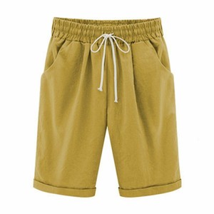 Las mejores ofertas en Pantalones cortos amarillo sin marca para mujeres |  eBay