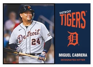 2023 TOPPS TBT 1964 CFL CARD THROWBACK SET 44 DETROIT TIGERS MIGUEL CABRERA #130 - Picture 1 of 2