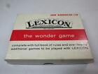 Vintage Waddington's Lexicon Card Word Game 1960S