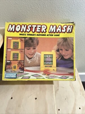 MONSTER MASH Board Game 100% COMPLETE! EXCELLENT Vintage 1987 - Image 1 of 4