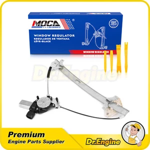 Regulador de ventana eléctrica delantero derecho con motor para 03-07 Honda Accord 2.4L 3.0L - Imagen 1 de 9