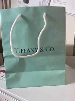 Tiffany Co Shopping Bag 9 3/4 X 8 X 4 - Image 1 of 4