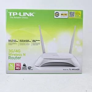 TP-Link TL-MR3420 300 Mbps 10/100 Wireless G Router For Internet Easy Set Up! - Picture 1 of 4