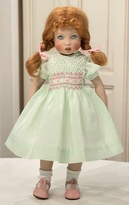 Vestido Muñeca Boneka Como Nuevo Seda Algodón 4 11" Helen Kish Bitty Bethany Niños Muñecas Foto 1 de 4