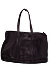 Coach Aos-9400 Leather Shoulder Bag Large Black
