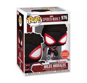 Funko Pop Miles Morales 976 Marvel Spider-Man 2 GameStop Exclusive Sealed - Picture 1 of 2
