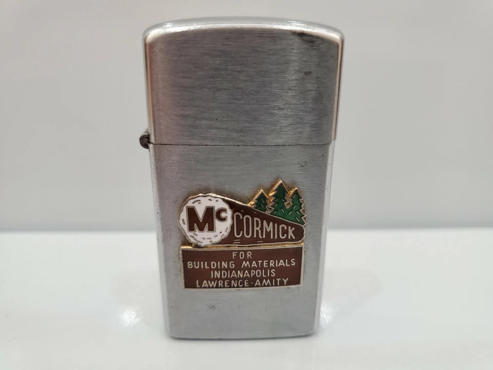 Vintage Working "Mc CORMICK" Logo Lighter / SHAW BARTON Silver  1212, 4478.30 - Image 1 of 4